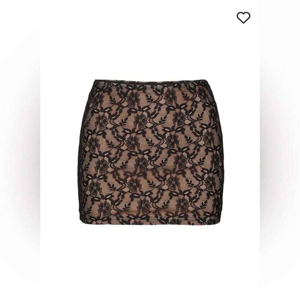 Princess Polly Romani Lace Mini Skirt